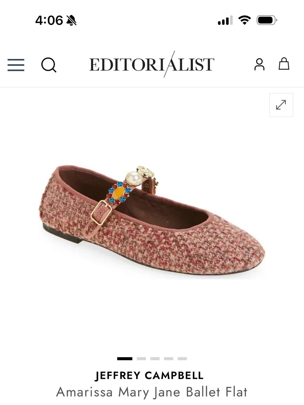 Jeffrey Campbell Amarissa ballet flat